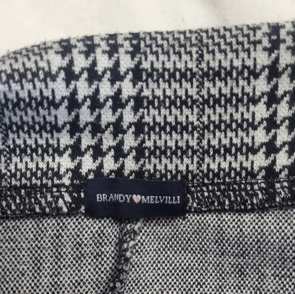 Brandy Melville Plaid Stretch Skirt Size Small - Picture 2 of 3